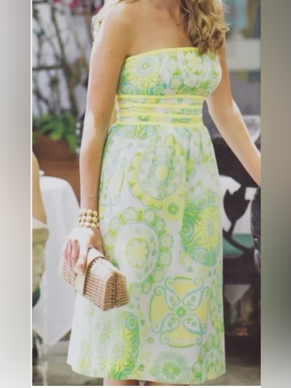 Lilly Pulitzer Vintage Katrina Silk Dress Fountain of Youth